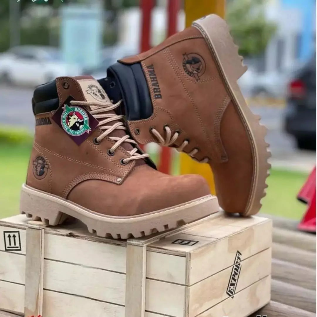 Combo Brahma Cuero Caballero